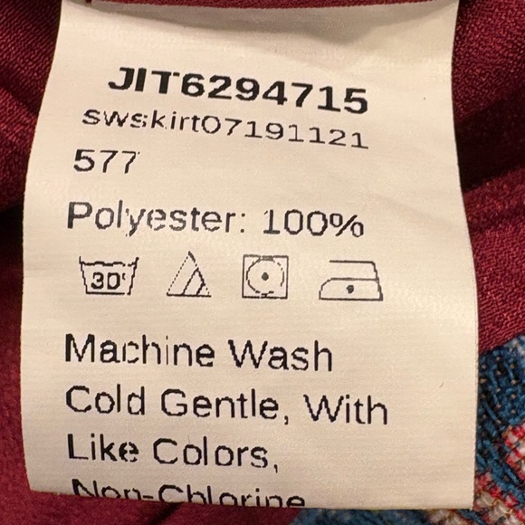 SHEIN Floral Tapestry Jacquard Mini Skirt - Picture 8 of 8